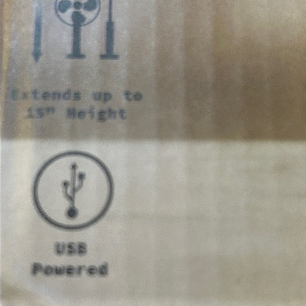 Portable Desktop Fan with Foldable Design - Picture 12 of 13